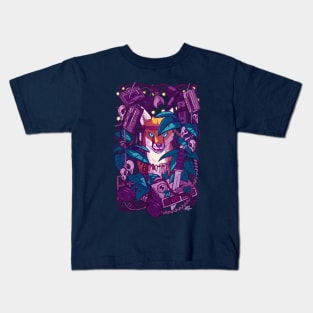 Shadows of the Electric Jungle Kids T-Shirt